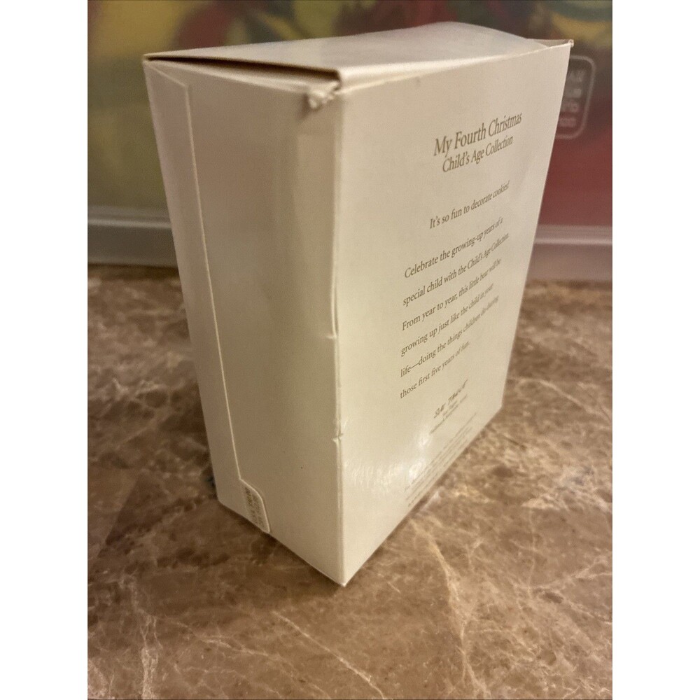 Hallmark Keepsake Ornament 2008 My Fourth Christmas Childs Age Collection & Box - Picture 9 of 10